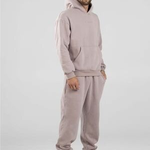 Comfrt Casual Hoodie and Sweatpants Bark
